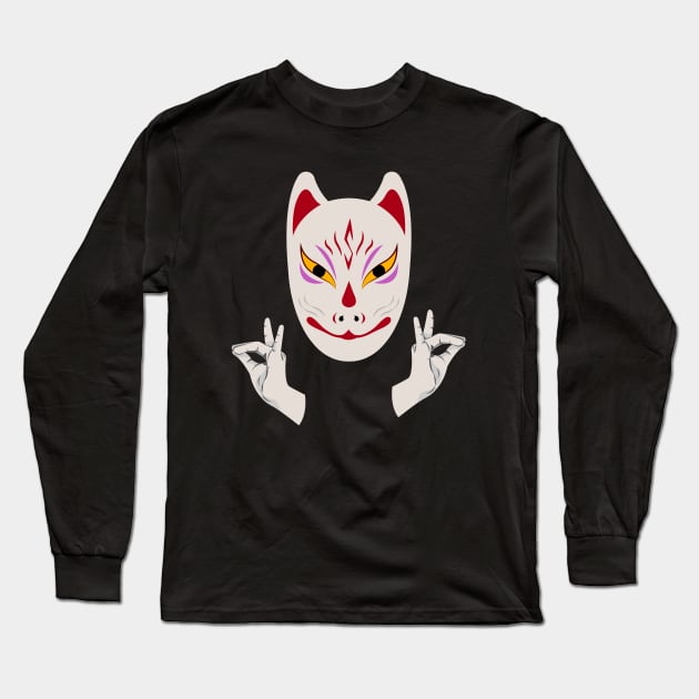 megitsune sumetal babymetal - Band - Long Sleeve T-Shirt | TeePublic